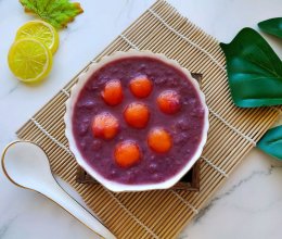 紫薯木瓜牛奶羹的做法