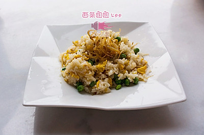 丁香鱼蛋炒饭