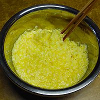 蟹粉瑶柱黄金蛋炒饭的做法图解6