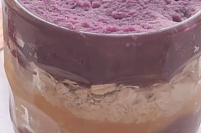 紫薯南瓜酸奶燕麦杯