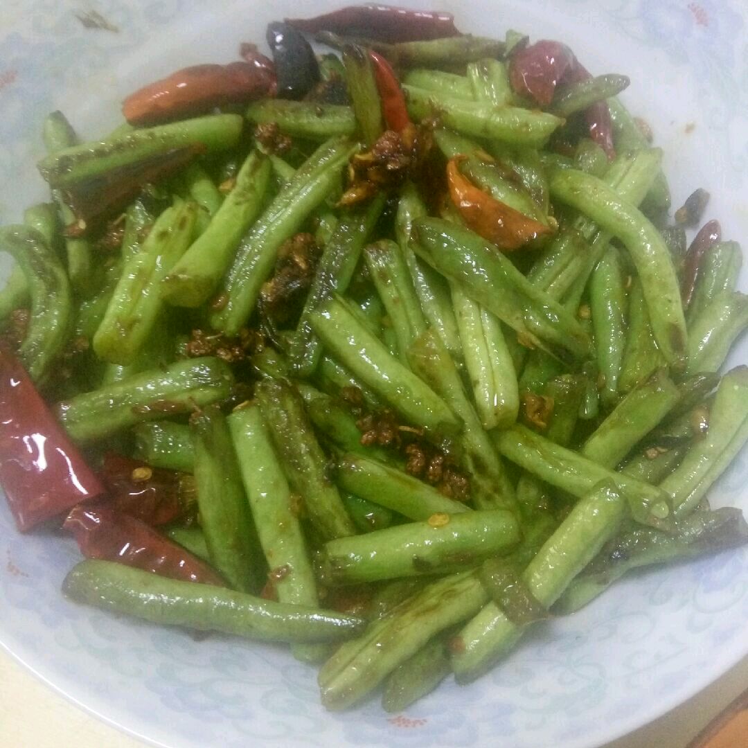 Stir fried beans