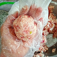 清汤狮子头的做法图解7