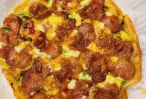 DIY手抓饼披萨（空气炸锅）的做法