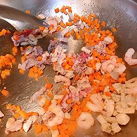 花花炒饭的做法图解3