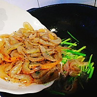 #精品菜谱挑战赛#家常菜+韭菜炒小白虾的做法图解8
