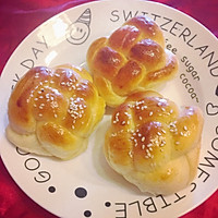 绣球面包的做法图解20