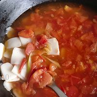 西红柿鸡蛋年糕汤的做法图解6