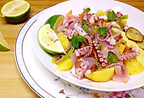 薄荷章鱼土豆沙拉的做法