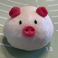 #烘焙美学大赏# 【猪猪流沙包】的做法图解13