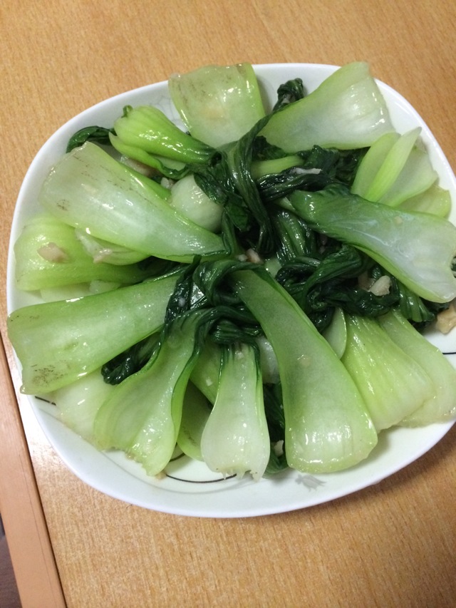 蒜泥青菜的做法图解5