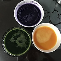 彩色蔬菜汁手工饺子的做法图解2