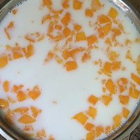 椰奶芒果凍的做法图解4