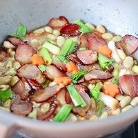 #轻食季怎么吃#蚕豆腊肉小炒的做法图解14