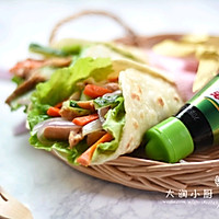 孜然鸡柳花束卷#鲜香滋味搞定萌娃#的做法图解14