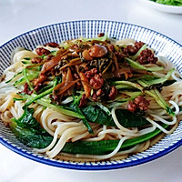 酸香酱肉拌面面的做法图解10