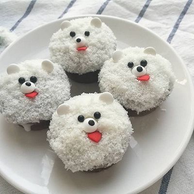 小萨摩coco cupcake