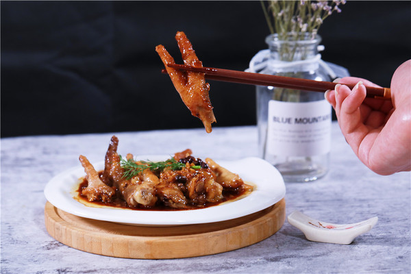 豆豉蒸凤爪