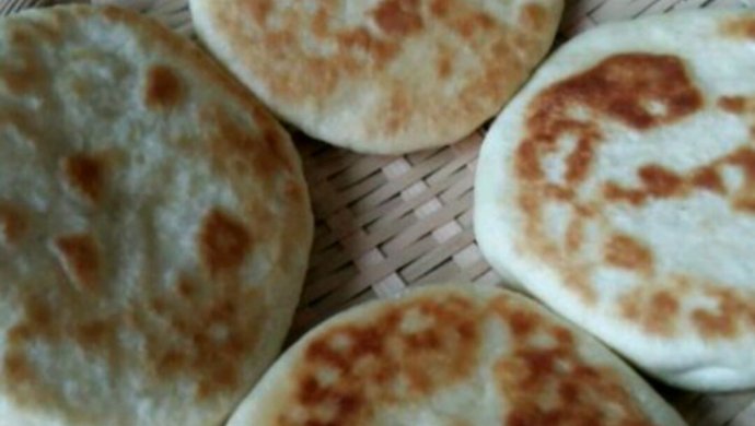 牛奶玉米发面饼