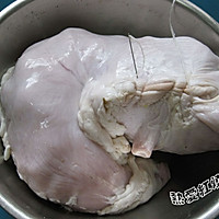 猪肚包鸡的做法图解7