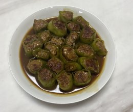 尖椒酿肉的做法