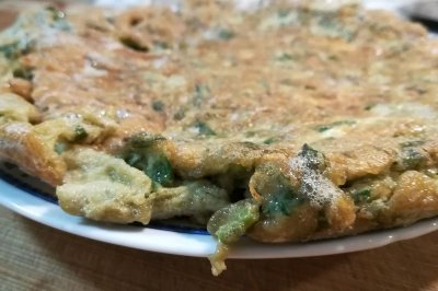 香椿鸡蛋饼