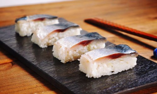 鲭鱼押寿司的做法