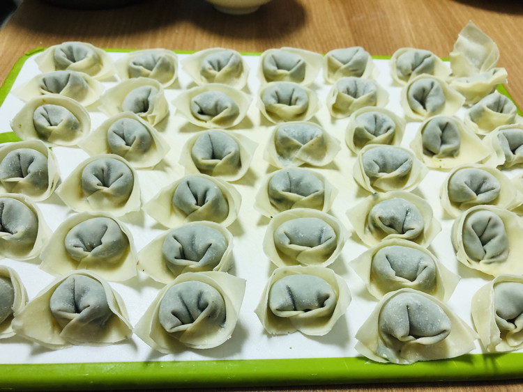 荠菜馄饨的做法