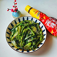 #做川菜用豪吉#麻辣油菜的做法图解6