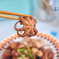 小章鱼炒魔芋的做法图解8