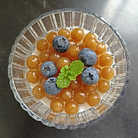 #鹰唛新食尚# 琥珀珍珠炼曲双色奶冻杯的做法图解15