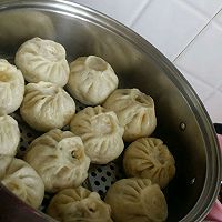 小白菜牛肉香菇包子的做法图解11