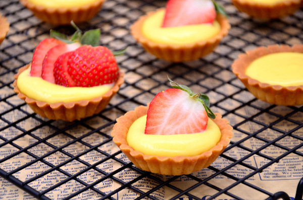【草莓脆皮挞】——草莓季系列美食