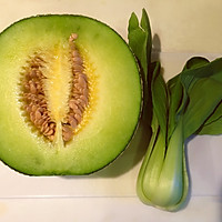 juice-油菜蜜瓜汁的做法图解1