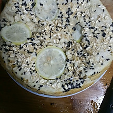 黑芝麻燕麦柠檬蛋糕(电饭锅版)