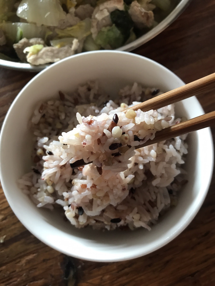 杂粮米饭的做法