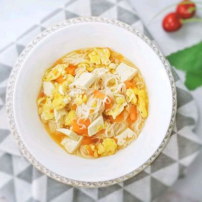 10M+番茄鸡蛋面：宝宝辅食营养食谱菜谱