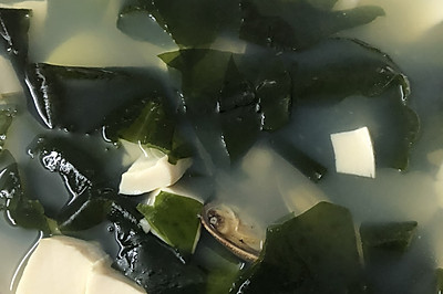 海带蛤蜊豆腐汤