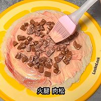 肉松火腿卷#奈特兰草饲营养美味#的做法图解3