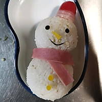 snowman圣诞轻食小盒饭的做法图解32