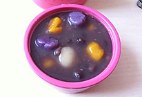 芋圆红豆汤的做法