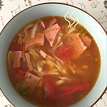 西红柿火腿面