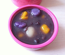 芋圆红豆汤的做法