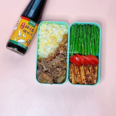 鲜贝露春日尝鲜｜肥牛饭+春笋