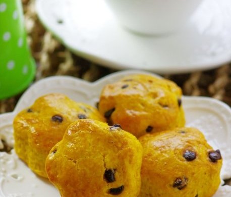 南瓜巧克力豆司康