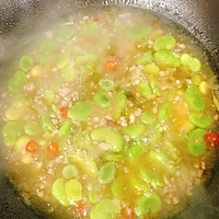 肉沫蚕豆的做法图解4
