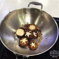 蚝汁香菇油菜的做法图解6