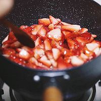 自制草莓酱，抹面包和拌酸奶超级赞！的做法图解6