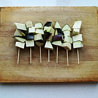 烤茄子串（苏泊尔面包机随心烘烤功能试用）的做法图解2