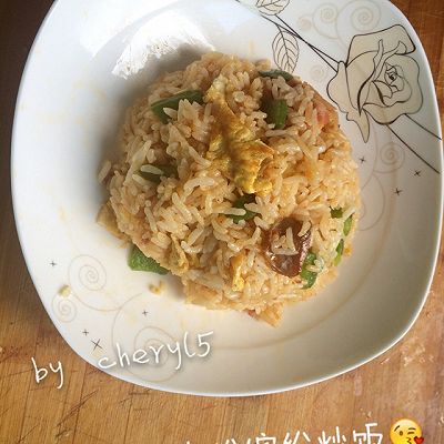 韩国辣酱之牛肉粉缤纷炒饭