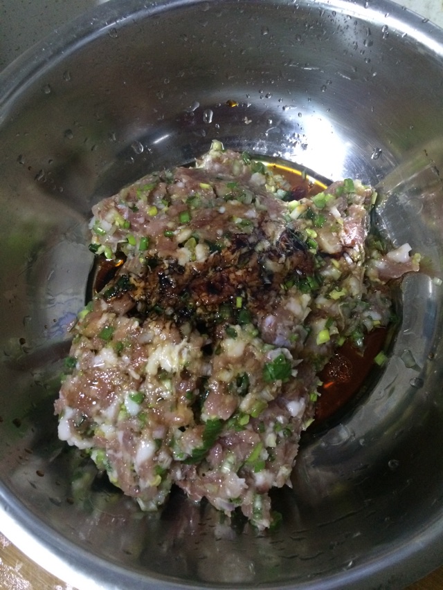我爱汤汤水水之猪肉大葱馅儿馄饨的做法图解3